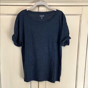 J. Crew Women's Navy Top